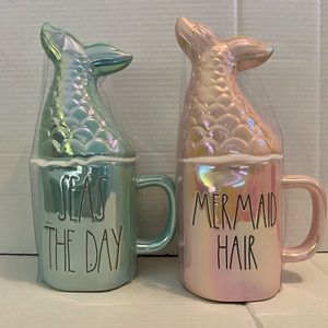Rae Dunn mermaid mug bundle